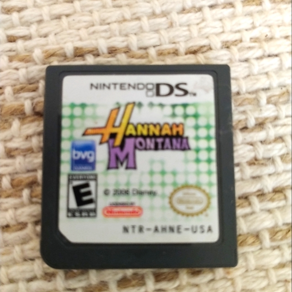 Hanna Montana/ Nintendo DS Game Cartridge